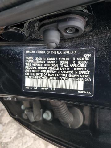 2020 HONDA CIVIC EX - SHHFK7H69LU419121