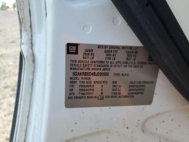 2011 BUICK ENCLAVE CXL - 5GAKRBED4BJ206989