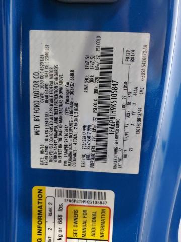 2019 FORD MUSTANG - 1FA6P8TH9K5105847