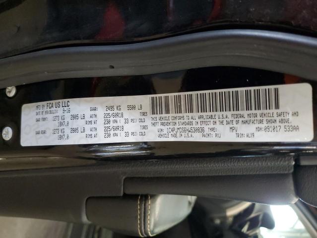 2017 JEEP CHEROKEE L 1C4PJMDS6HW530836