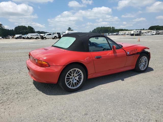 BMW Z3 2.8 1997 red  gas 4USCJ3324VLC07521 photo #4