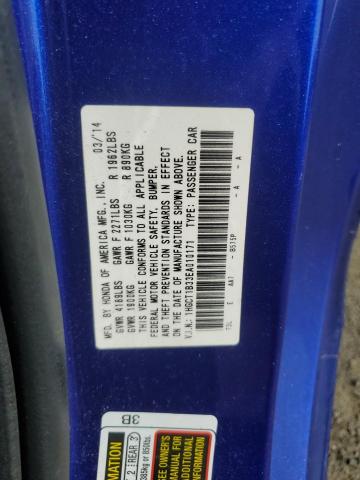2014 HONDA ACCORD LX- - 1HGCT1B33EA010171