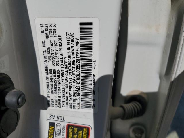 2013 HONDA CR-V EX - 5J6RM3H5XDL005928
