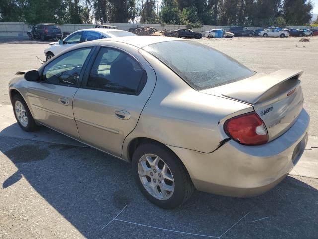 DODGE NEON ES 2002 tan  gas 1B3ES56C02D592611 photo #3