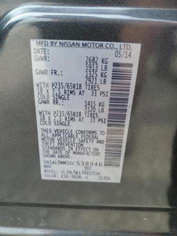 2014 INFINITI QX60 - 5N1AL0MM5EC538946