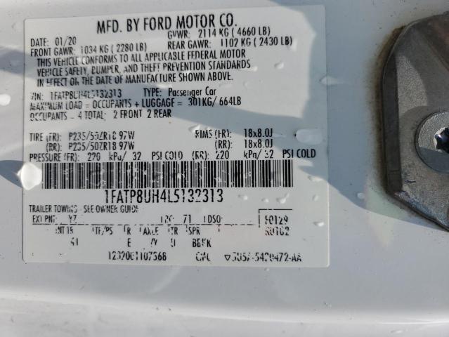 2020 FORD MUSTANG 1FATP8UH4L5132313