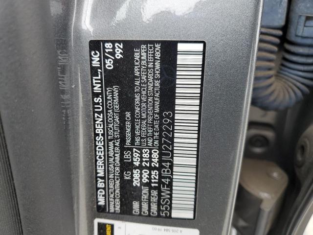 2018 MERCEDES-BENZ C 300 55SWF4JB4JU272293