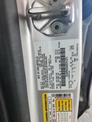 2016 FORD FUSION S H 3FA6P0UU3GR241375