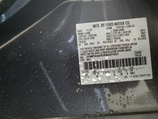 2024 FORD EDGE TITAN 2FMPK4K93RBA51933