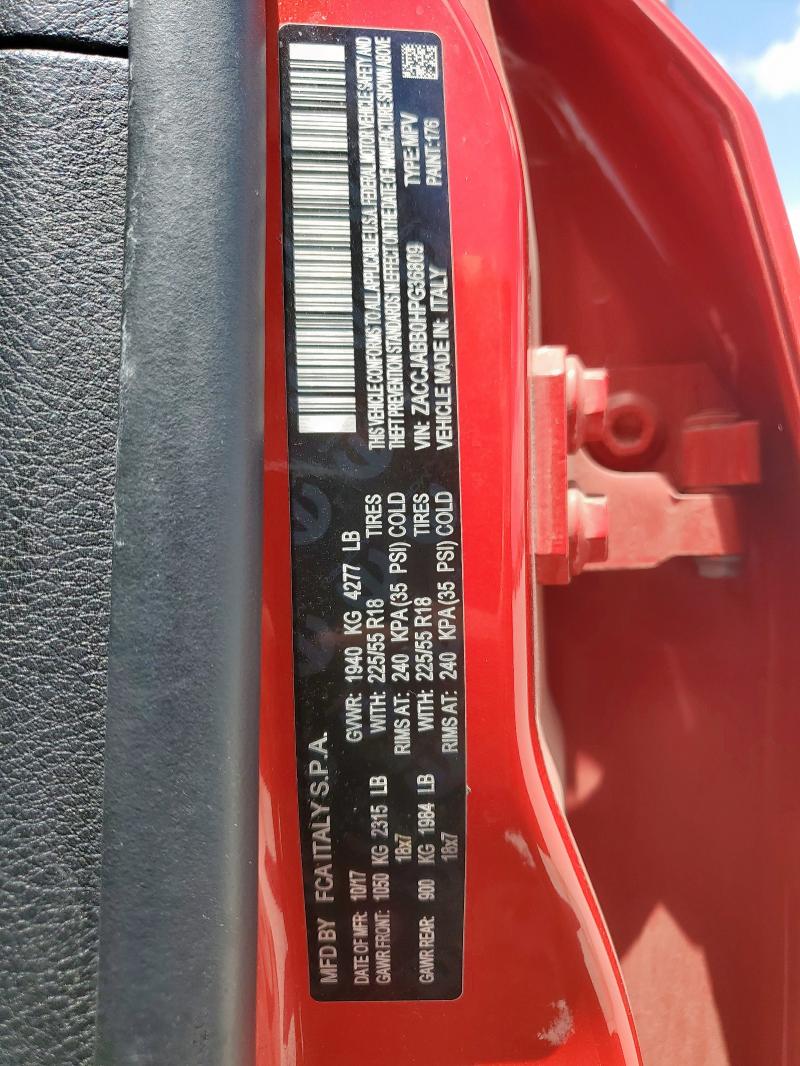 2017 JEEP RENEGADE L ZACCJABB0HPG36809