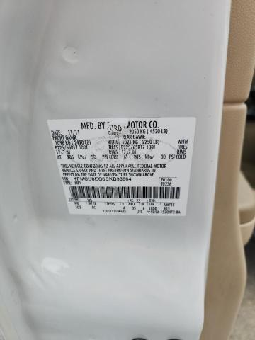 2012 FORD ESCAPE LIM - 1FMCU0EG6CKB38864