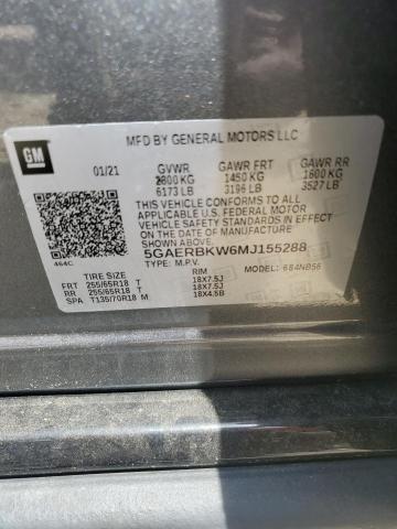 2021 BUICK ENCLAVE ES 5GAERBKW6MJ155288