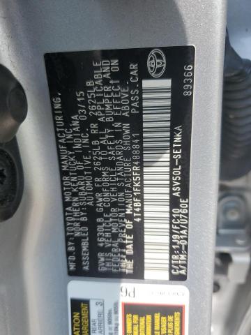 2015 TOYOTA CAMRY 4T4BF1FK5FR488841