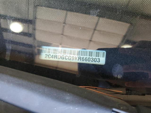 2019 DODGE GRAND CARA 2C4RDGCG9KR660303