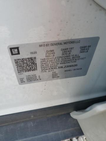 2020 GMC ACADIA DEN 1GKKNXLS9LZ206535