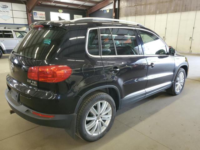 VOLKSWAGEN TIGUAN S 2014 black 4dr spor gas WVGBV3AX1EW610870 photo #4