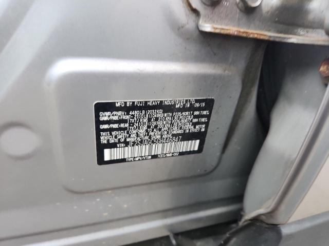 2016 SUBARU FORESTER 2.5I PREMIUM JF2SJAGC5GH446847