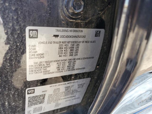 2022 CHEVROLET SILVERADO #3282537912