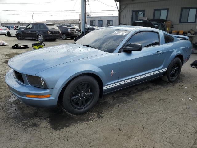 FORD MUSTANG 2006 blue  gas 1ZVHT80N065246365 photo #1