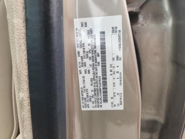 2015 LINCOLN MKC 5LMCJ1A96FUJ01633
