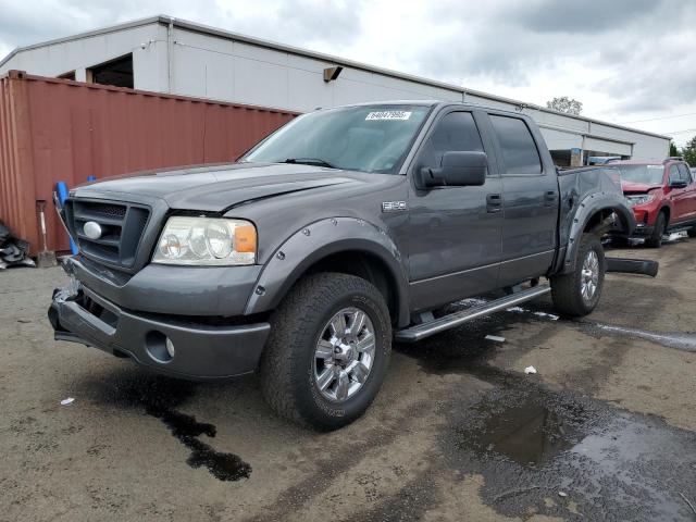 FORD F150 SUPER 2007 charcoal  gas 1FTPW14577FA46912 photo #1