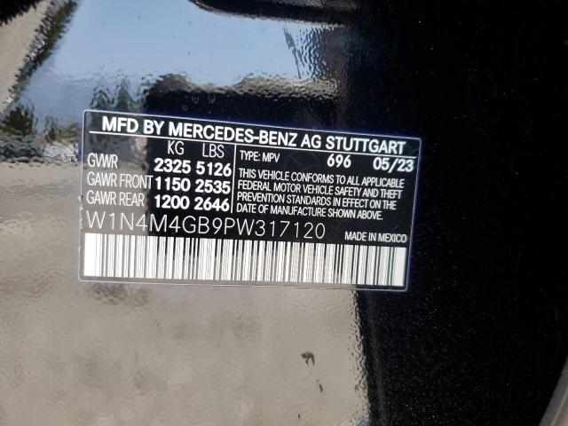 2023 MERCEDES-BENZ GLB 250 W1N4M4GB9PW317120