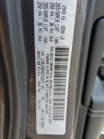 2017 JEEP GR CHER 1C4RJFBG4HC713317