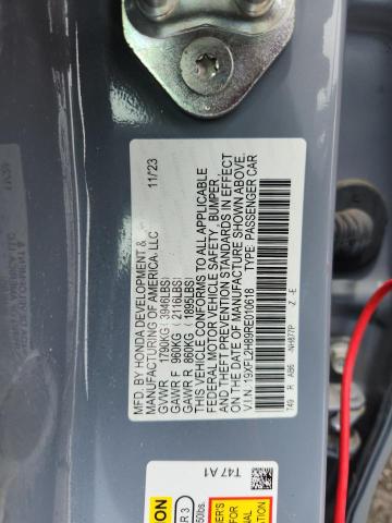 2024 HONDA CIVIC SPOR 19XFL2H89RE010618