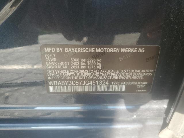 2018 BMW 340 XIGT WBA8Y3C57JG451324