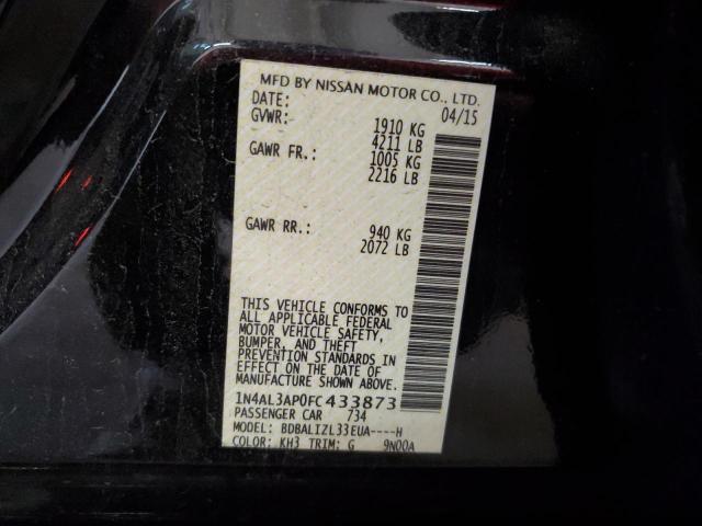 2015 NISSAN ALTIMA 1N4AL3AP0FC433873