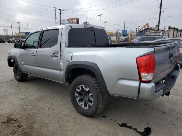 TOYOTA TACOMA DOU 2017 silver  Gasoline 3TMCZ5AN4HM093303 photo #3