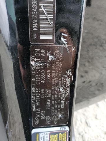 2015 KIA FORTE SX KNAFZ5A39F5422217