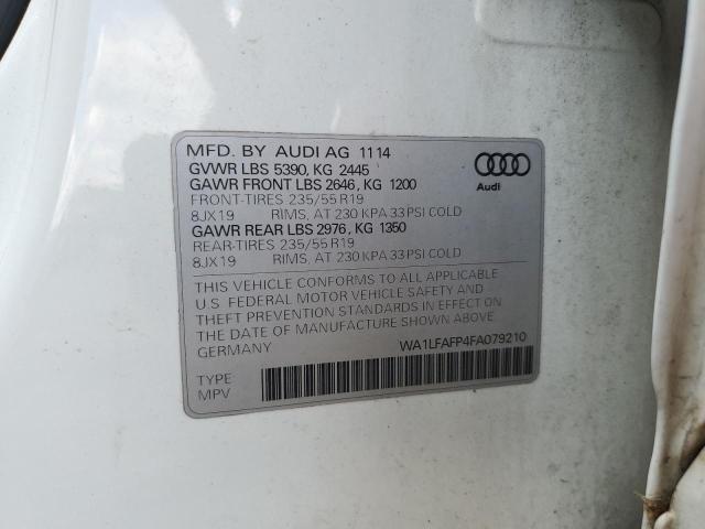 wa1lfafp4fa079210 - 2015 Audi q5 premium plus - #63337555