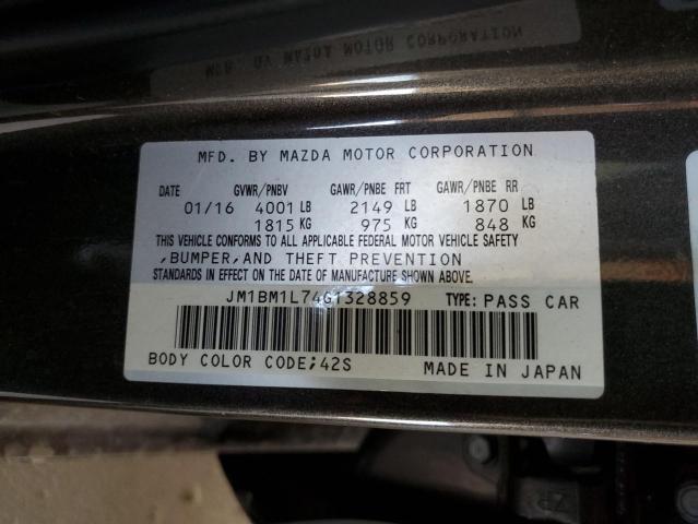 2016 MAZDA 3 TOURING JM1BM1L74G1328859