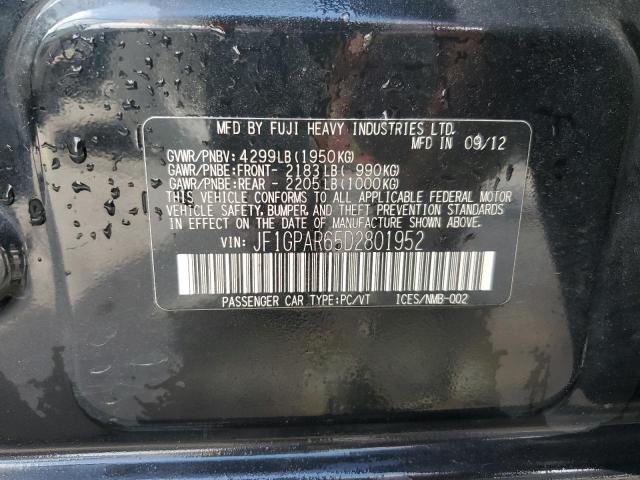 2013 SUBARU IMPREZA SP - JF1GPAR65D2801952