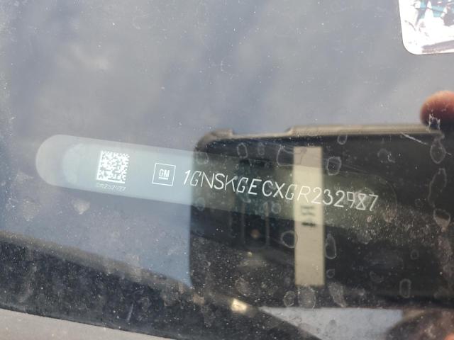 2016 CHEVROLET SUBURBAN K - 1GNSKGECXGR232987