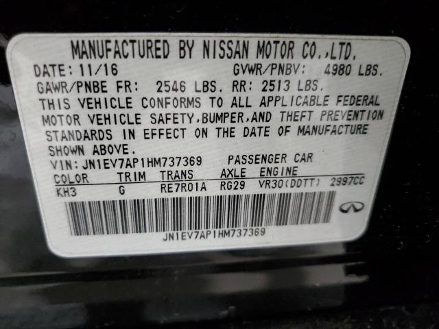 2017 INFINITI Q50 PREMIU JN1EV7AP1HM737369