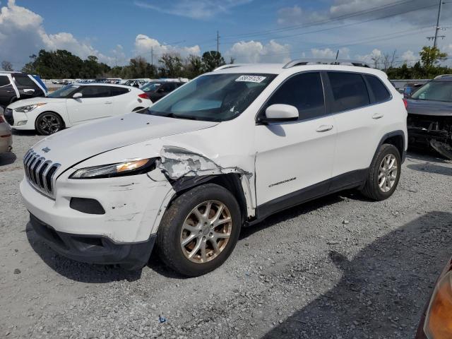 JEEP CHEROKEE L 2018 white  gas 1C4PJLCB6JD510986 photo #1