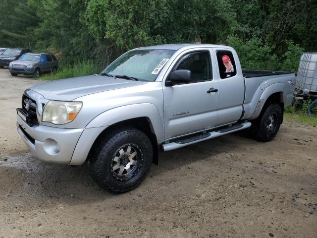 TOYOTA TACOMA ACC 2007 silver club cab gas 5TEUU42N47Z428573 photo #1