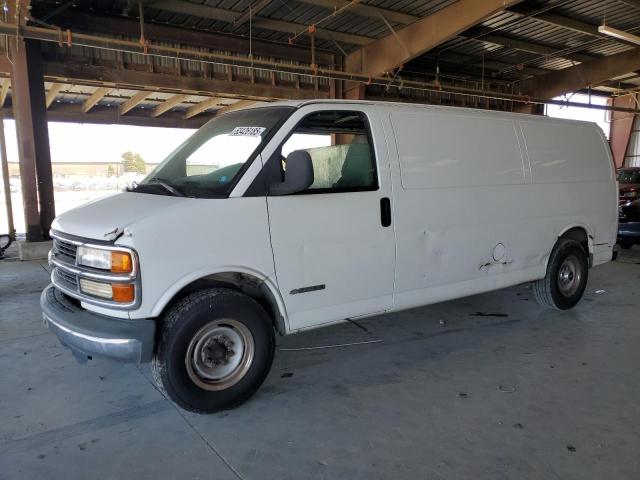 CHEVROLET EXPRESS G3 1997 white extended gas 1GCHG39R6V1059623 photo #1