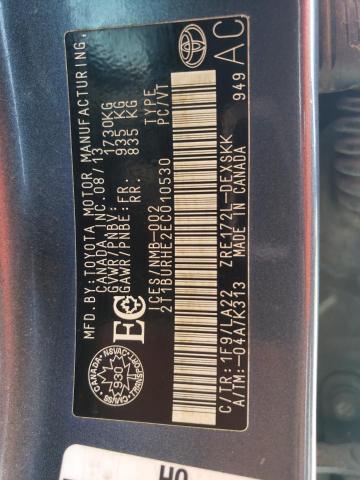2014 TOYOTA COROLLA L - 2T1BURHE2EC010530