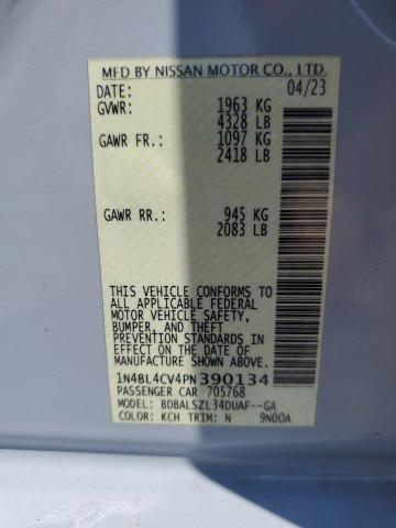 2023 NISSAN ALTIMA SR 1N4BL4CV4PN390134