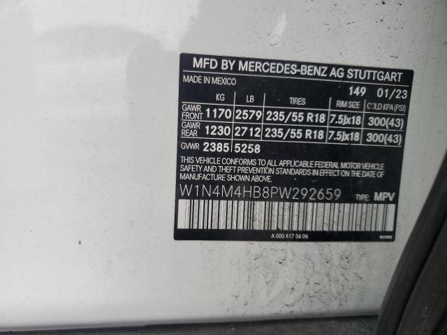 2023 MERCEDES-BENZ GLB 250 4M W1N4M4HB8PW292659
