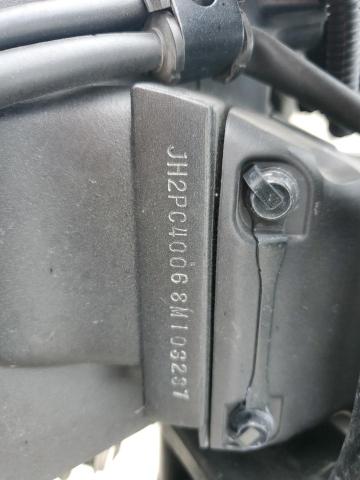 2008 HONDA CBR600 RR JH2PC40068M103237
