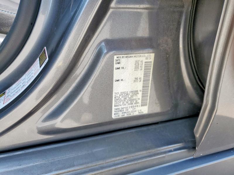 2016 NISSAN ALTIMA 2.5 - 1N4AL3AP5GC289481