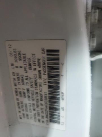 2012 ACURA TSX TECH - JH4CU2F64CC030841
