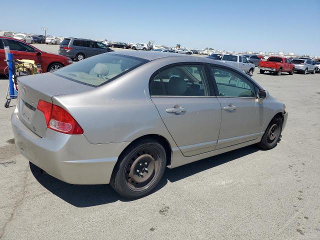 HONDA CIVIC LX 2006 gold  gas 1HGFA165X6L123023 photo #4