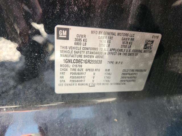 2016 CHEVROLET TAHOE POLI 1GNLCDEC1GR255638