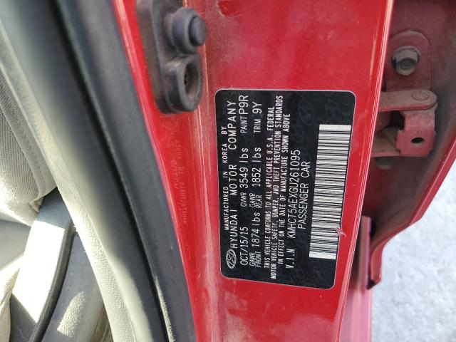 2016 HYUNDAI ACCENT SE - KMHCT5AEXGU261095