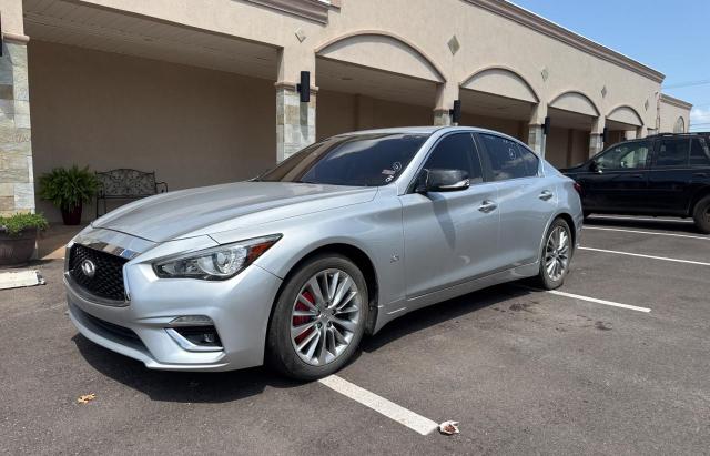 INFINITI Q50 LUXE 2018 silver  gas JN1EV7AP6JM350970 photo #3
